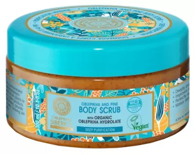 Natura Siberica Oblepikhadeep Purification Oblepikha And Pine Body Scrub 300Ml