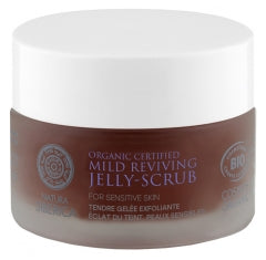 Natura Siberica Protection & Comfort Mild Reviving Jelly Scrub Radiance Complexion Organic 50Ml