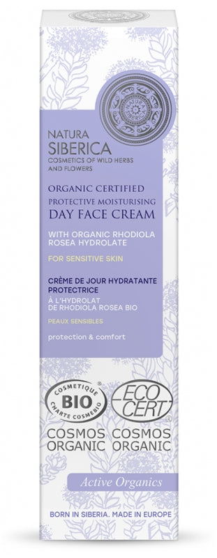 Natura Siberica Protection & Comfort Moisturizing Day Cream Organic 50Ml