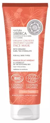 Natura Siberica Radiance & Moisture Organic Certified Instant Glow Face Mask 75Ml