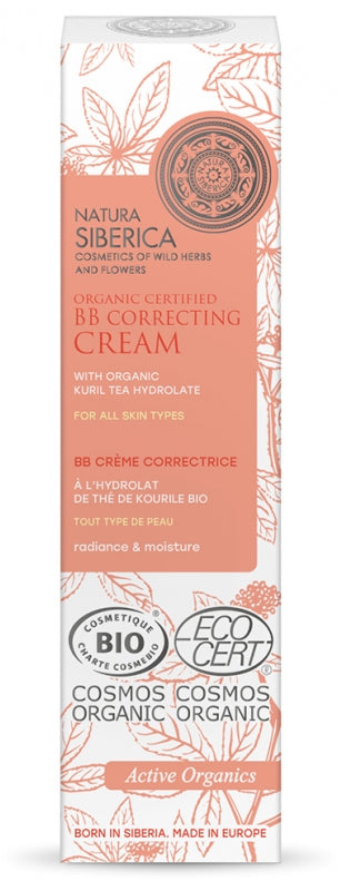 Natura Siberica Radiance & Moisture Organic Bb Correcting Cream 30Ml