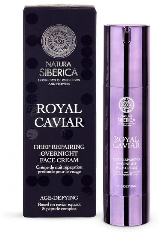 Natura Siberica Royal Caviar Deep Repairing Overnight Face Cream 50Ml