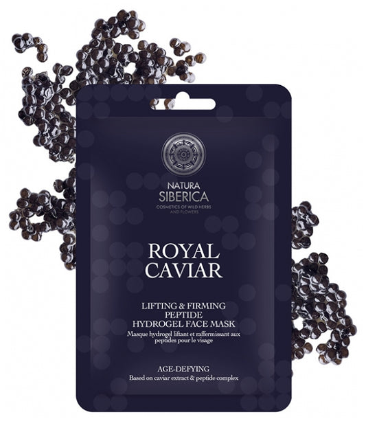 Natura Siberica Royal Caviar Lifting & Firming Peptide Hydrogel Face Mask 30G