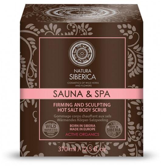 Natura Siberica Sauna & Spa Hot Salt Body Scrub 370Ml