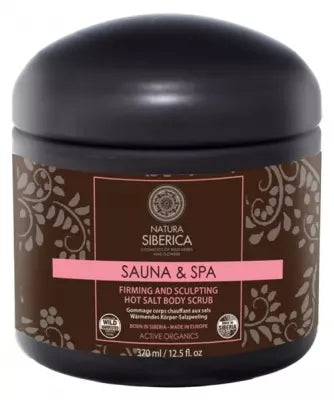 Natura Siberica Sauna & Spa Hot Salt Body Scrub 370Ml