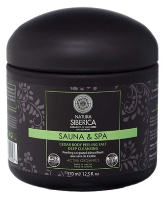 Natura Siberica Sauna & Spa Cedar Body Peeling Salt Deep Cleansing 370Ml