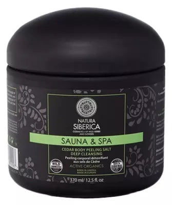 Natura Siberica Sauna & Spa Cedar Body Peeling Salt Deep Cleansing 370Ml