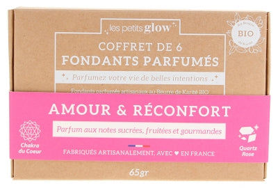 Natura Square Coffret Les Petits Glow 6 Fondants Parfumés Amour & Réconfort Bio 65 G