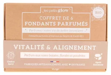 Natura Square Coffret Les Petits Glow 6 Fondants Parfumés Vitalité & Alignement Bio 65 G