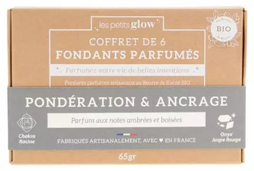 Natura Square Coffret Les Petits Glow 6 Fondants Parfumés Pondération & Ancrage Bio 65 G