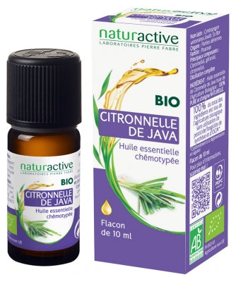 Naturactive Essential Oil Citronella Java (Cymbopogon Winterianus) Organic 10Ml