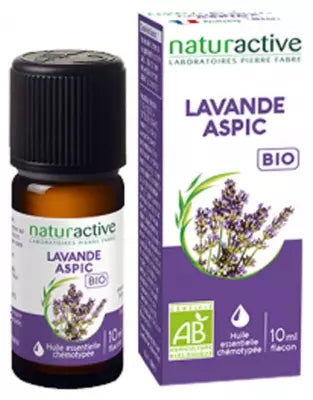 Naturactive Lavender Aspic Essential Oil (Lavandula Latifolia) Organic 10 Ml