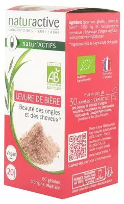 Naturactive Organic Brewer'S Yeast 60 Capsules