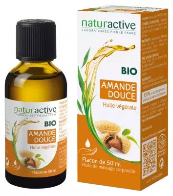 Naturactive Organic Sweet Almond Vegetable Oil 50Ml