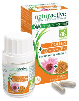 Naturactive Pollen Echinacea Organic 30 Capsules