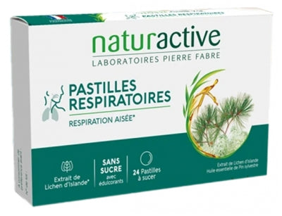 Naturactive Respiratory Lozenge With Essences 24 Lozenges