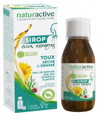 Naturactive Syrup With Essences Dry & Loose Cough 120Ml