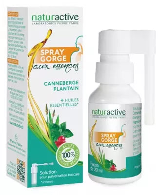 Naturactive Throat Spray With Essences 20Ml