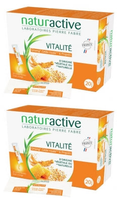 Naturactive Vitality 2 X 20 Fluid Sticks