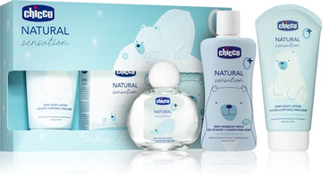 Chicco Natural Sensation Baby Essential Gift Set For Children From Birth 0+ 
