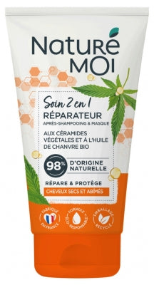 Naturé Moi 2 In 1 Repairing Conditioner And Mask With Hemp Oil 150 Ml