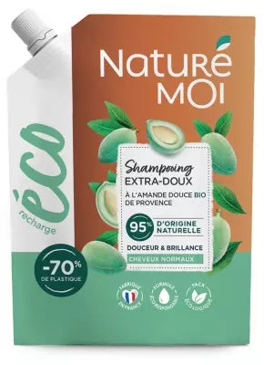 Naturé Moi Extra-Mild Shampoo Sweet Almond Eco-Refill 500 Ml