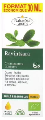 Naturesun Aroms Essential Oil Ravintsara (Cinnamomum Camphora) Organic 30Ml