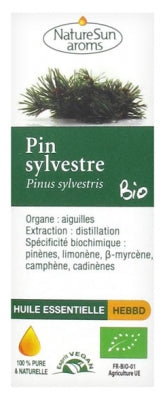 Naturesun Aroms Organic Essential Oil Scots Pine (Pinus Sylvestris) 10Ml