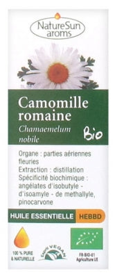 Naturesun Aroms Organic Essential Oil Roman Chamomile (Chamaemelum Nobile) 2Ml