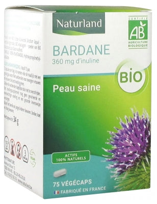 Naturland Burdock Organic 75 Vegecaps