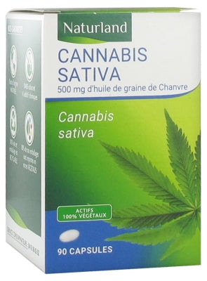 Naturland Cannabis Sativa 90 Capsules