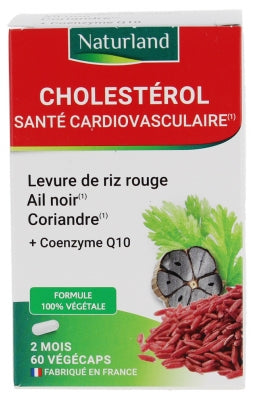 Naturland Cholesterol 60 Vegecaps