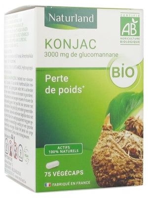 Naturland Konjac Organic 75 Vegecaps