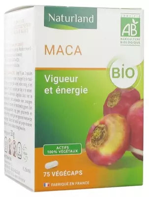 Naturland Maca Organic 75 Vegecaps