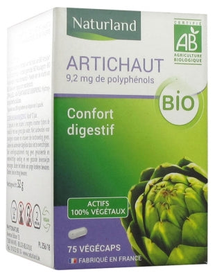 Naturland Organic Artichoke 75 Vegecaps