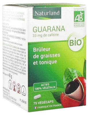 Naturland Organic Guarana 75 Vegecaps