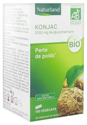 Naturland Organic Konjac 150 Vegecaps