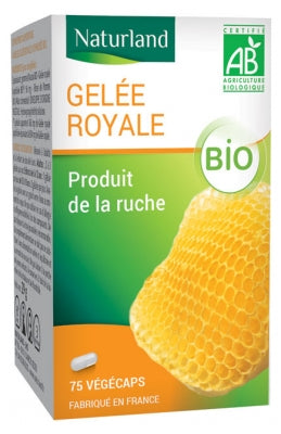 Naturland Organic Royal Jelly 75 Vegecaps