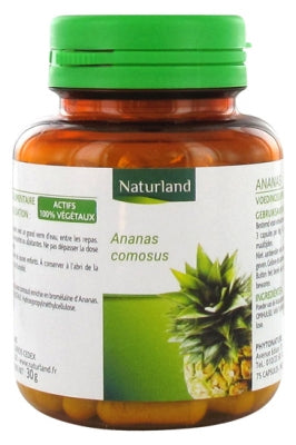 Naturland Pineapple Stem 75 Vegecaps