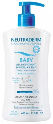 Neutraderm Baby Gentle Cleansing Gel 3 In 1 400Ml