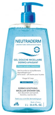 Neutraderm Micellar Dermo-Soothing Shower Gel 1L