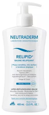 Neutraderm Relipid+ Lipid-Replenishing Balm 400Ml