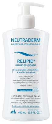 Neutraderm Relipid+ Lipid-Replenishing Balm 400Ml