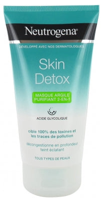 Neutrogena Skin Detox Purifying Clay Mask 2In1 150Ml