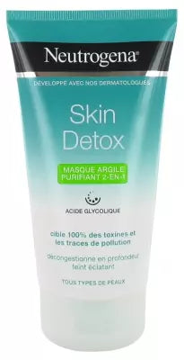 Neutrogena Skin Detox Purifying Clay Mask 2In1 150Ml
