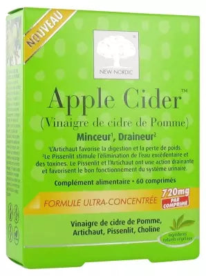 New Nordic Apple Cider 60 Tablets