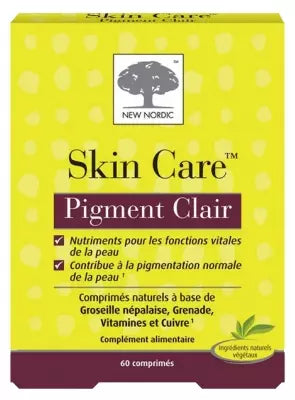 New Nordic Skin Care Light Pigment 60 Tablets