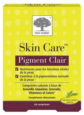 New Nordic Skin Care Light Pigment 60 Tablets