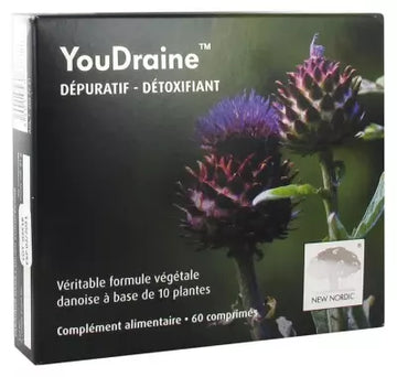 New Nordic Youdraine Depurative Detoxifying 60 Tablets