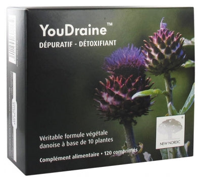 New Nordic Youdraine Depurative Detoxifying 120 Tablets